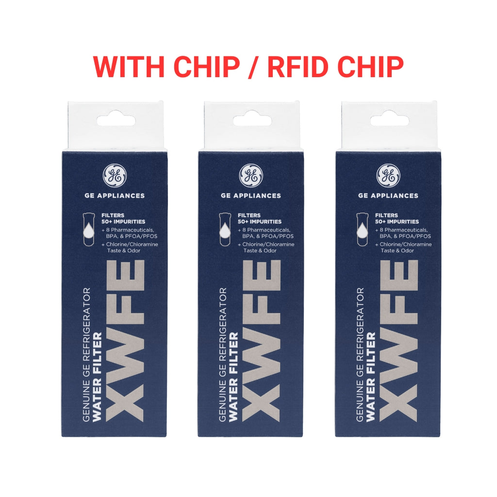 GE_XWFE_Genuine_Refrigerator_Water_Filter 3 Pack