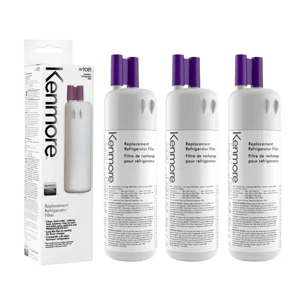 Kenmore 9081 Refrigerator Water Filter 3 pack