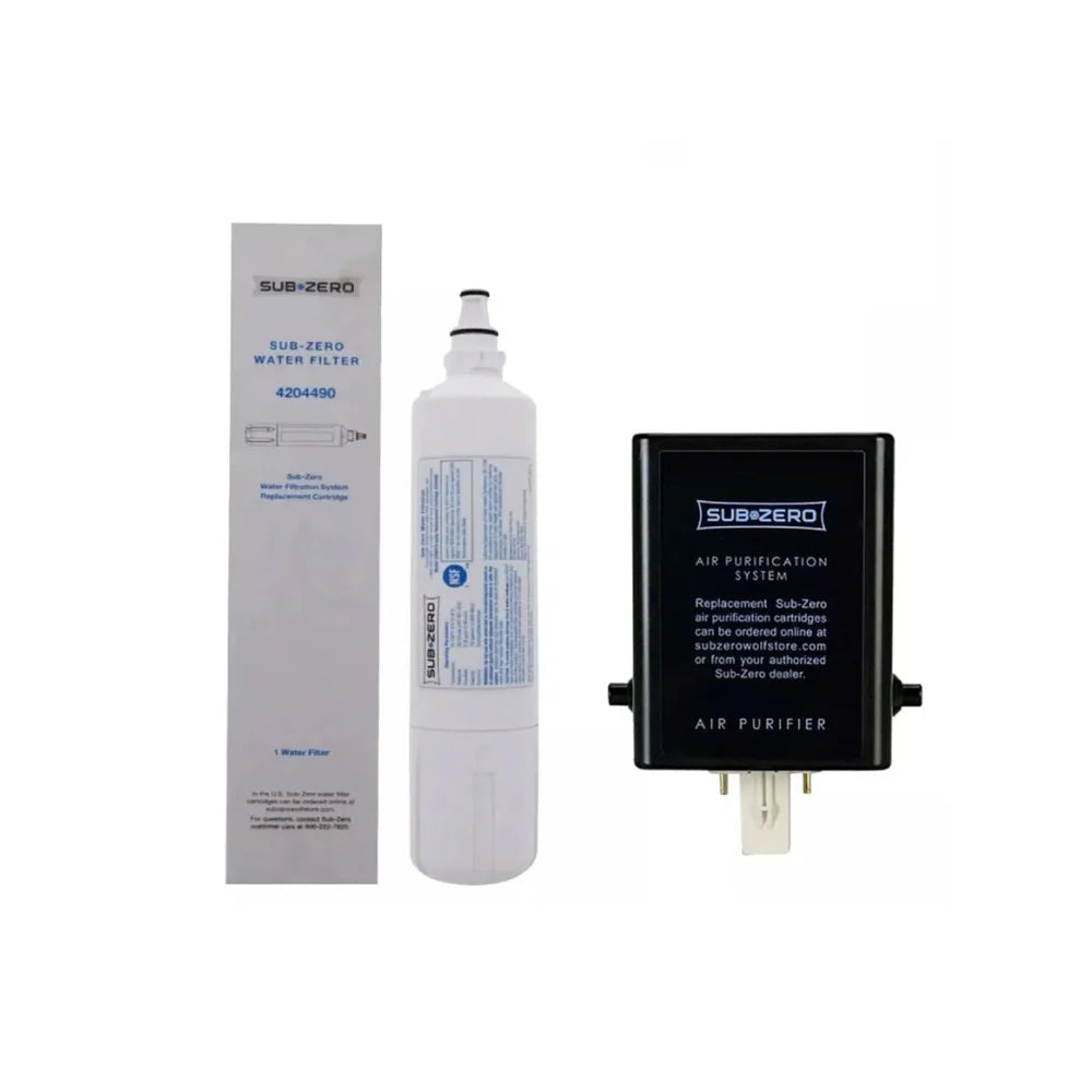 Sub Zero 4204490 Water Filter & 7042798 Air Purification Cartridge Combo Pack