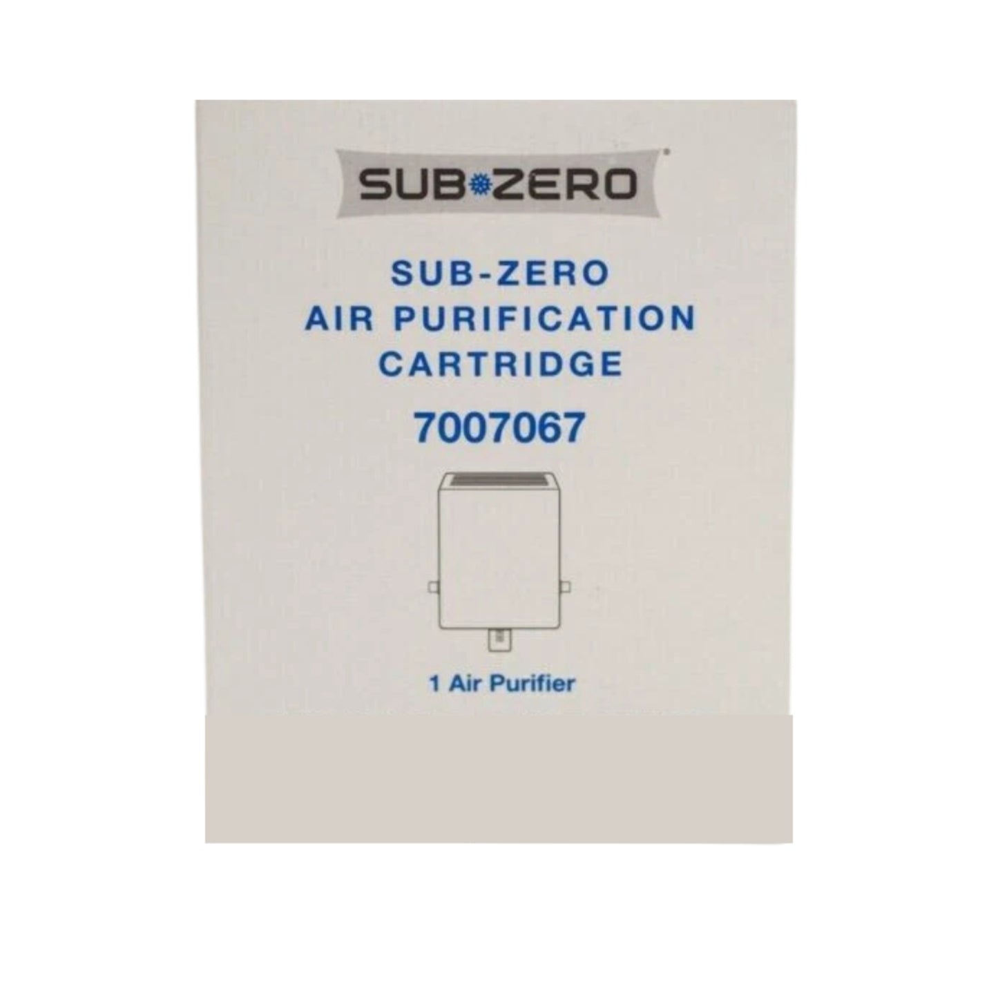 Sub Zero 4204490 Water Filter with 7007067 Air Purification Cartridge Combo Pack