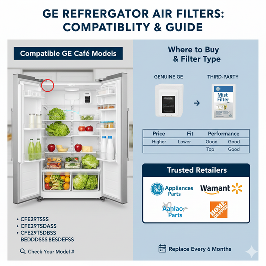 GE Refrigerator Air Filters