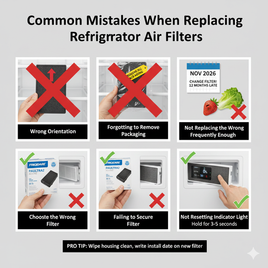 Replacing Refrigerator Air Filters