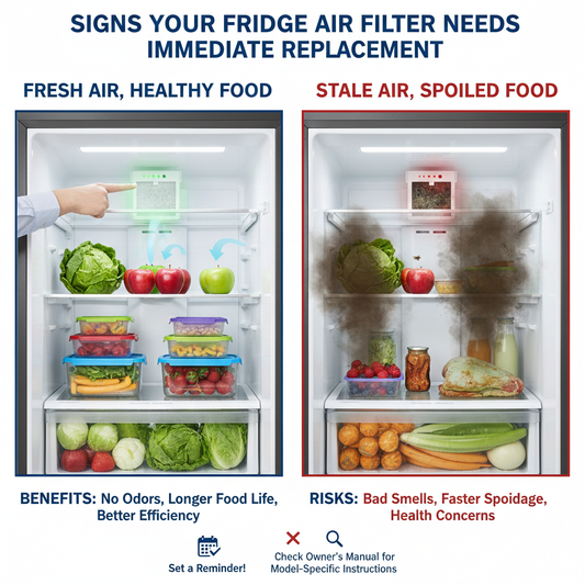 Signs Your Fridge Air Filter Needs