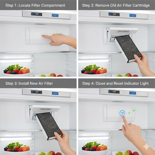 Sub-Zero Refrigerator Air Filter Replacement Tutorial