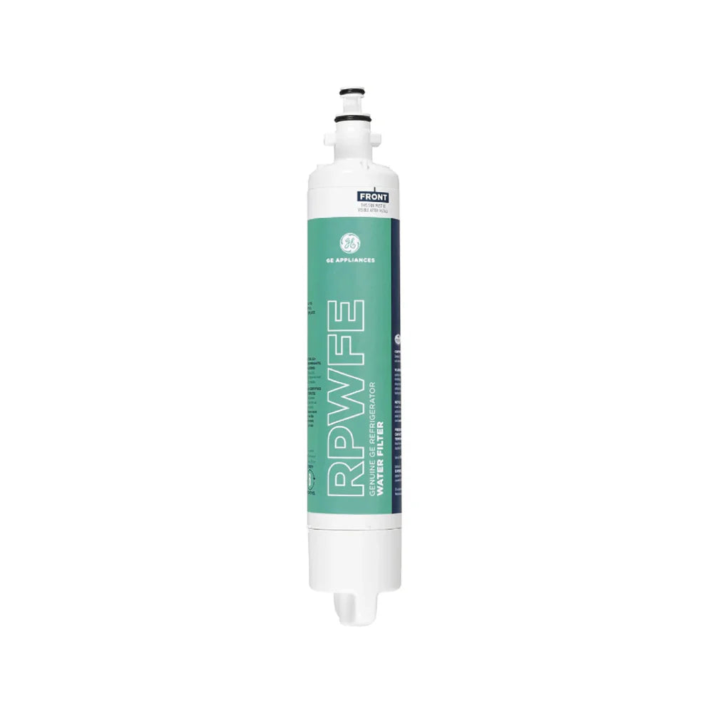GE RPWFE Refrigerator Water Filter, White, No Chip